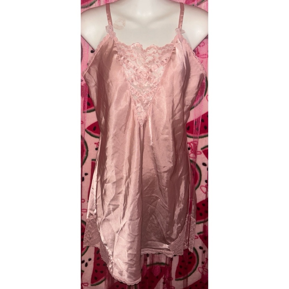🩷 Beaded Lace Detail Chemise